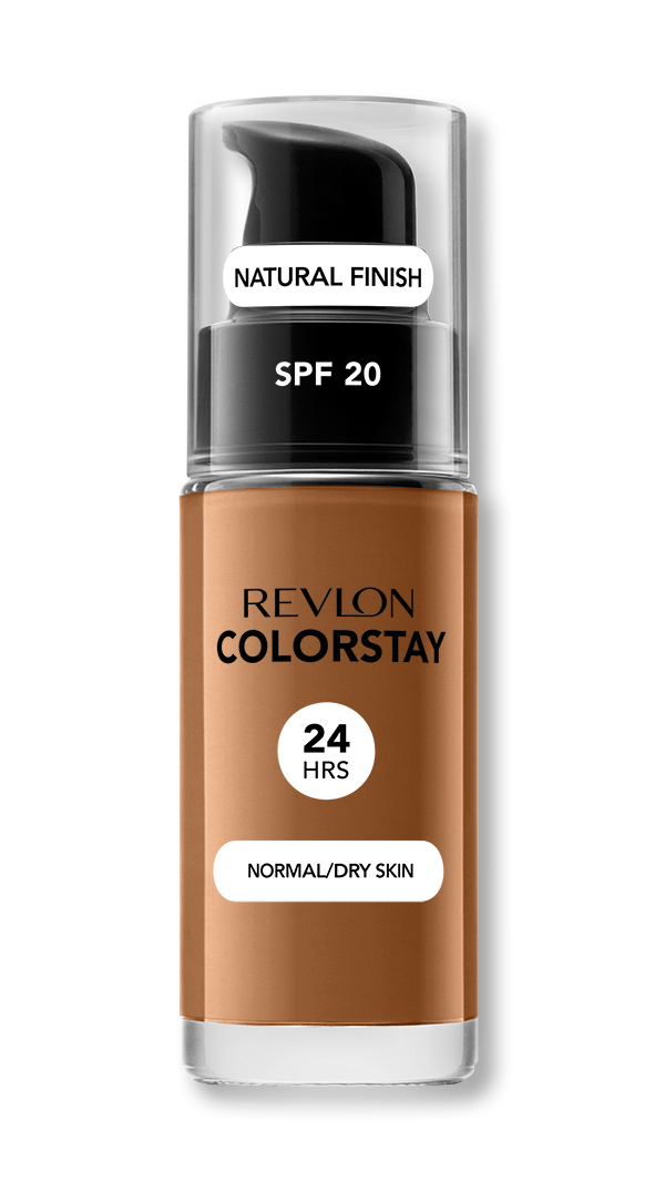 revlon Face Foundation ColorStay Makeup for Normal Dry Skin SPF 20 Cappuccino 309975415124 hero 9x16